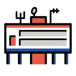 Polar Research Station SVG Icon